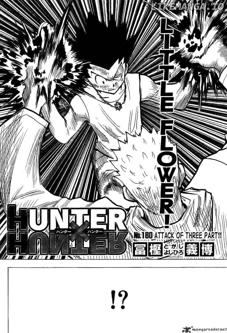 Hunter x Hunter, Chapter 180 image 02